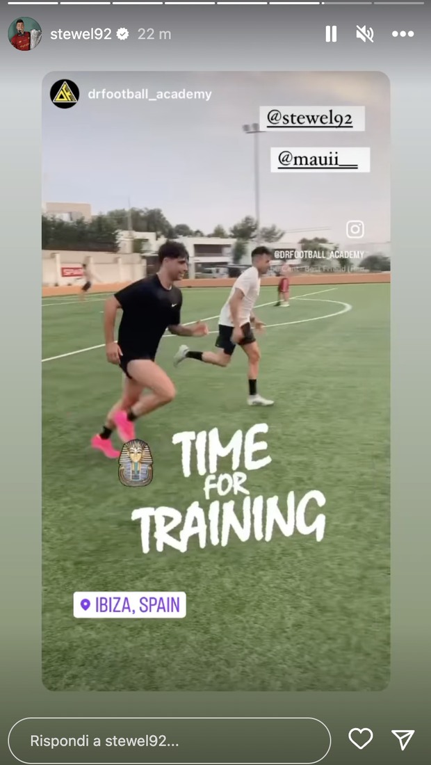 Roma, El Shaarawy in vacanza ad Ibiza tra relax e allenamenti in campo- immagine 2