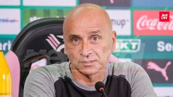 FOTO PALERMO, verso la Sampdoria: mister Corini in conferenza stampa (GALLERY)