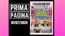 Prima pagina Gazzetta dello Sport: “Spalletti e Gravina sotto accusa”