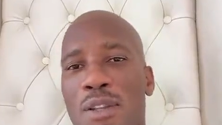 Foto tratta da TikTok Didier Drogba