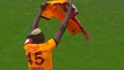 Galatasaray, Osimhen segna e dedica il gol a Icardi: la reazione dell’argentino