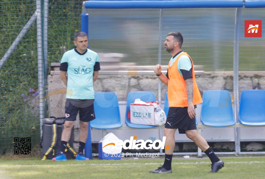 FOTO Ritiro Palermo, day 2: partitella e colloquio Corini-Rinaudo (Gallery) - immagine 14