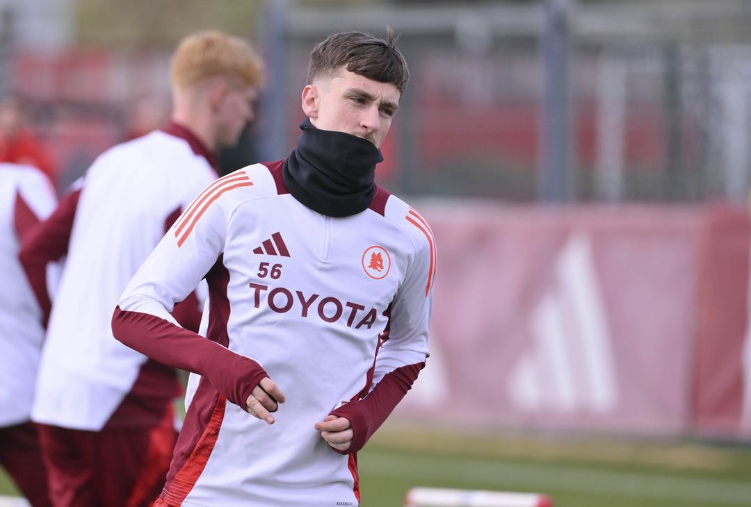 Trigoria, il primo allenamento in vista del Bologna dopo il derby – FOTO GALLERY - immagine 18