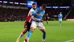 Di Lorenzo umiliato da Perisic, nel finale crolla col Napoli: i voti dei quotidiani