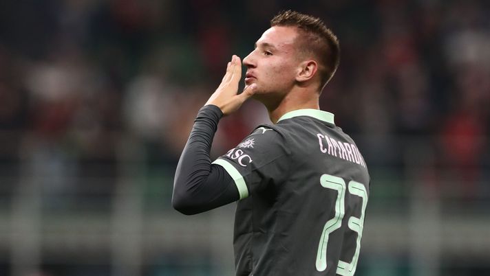 Francesco Camarda Milan-Bruges 3-1 Champions League News