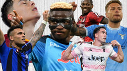 Serie A, tutti i bomber a caccia del titolo di Osimhen | VIDEO