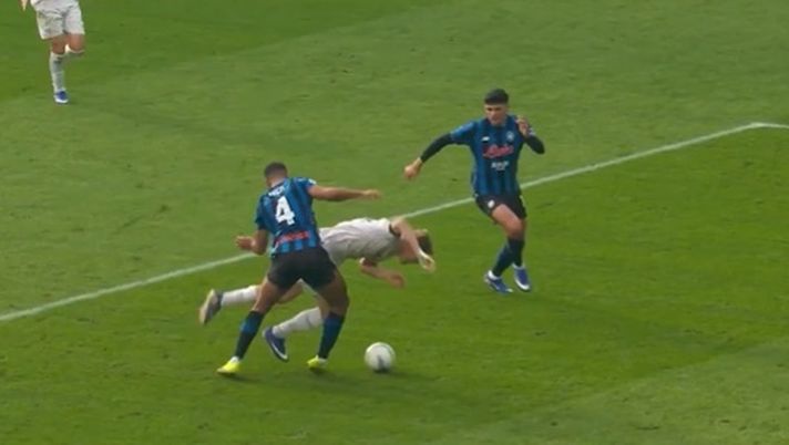 Atalanta-Napoli, per l’AIA non c’è il rigore su Hojlund: la ricostruzione VIDEO - immagine 1