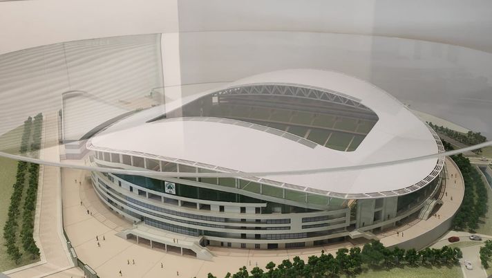 FOTO VN – Il Panathinaikos pensa al futuro. Ecco il plastico del nuovo stadio - immagine 1