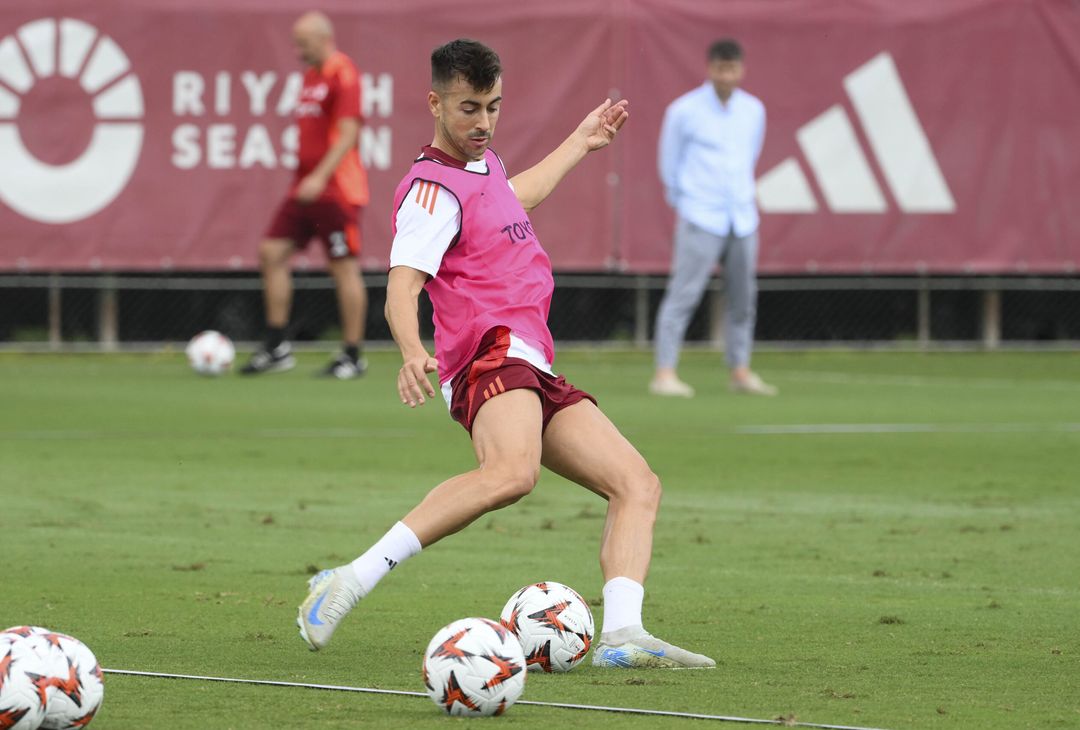 Roma, l’allenamento a Trigoria a due giorni dall’Athletic Bilbao – FOTO GALLERY - immagine 4