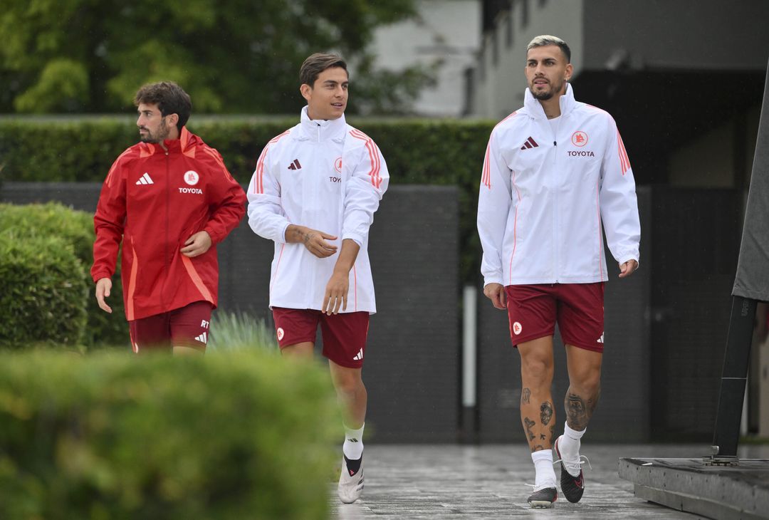 Roma, l’allenamento in vista del Genoa: out Pellegrini e Le Fée – FOTO GALLERY - immagine 13