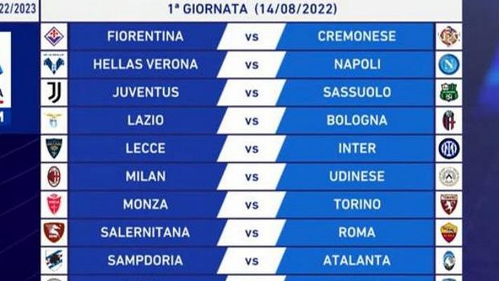 Serie A 2022-23, il calendario completo: ecco tutti gli impegni del Torino- immagine 3