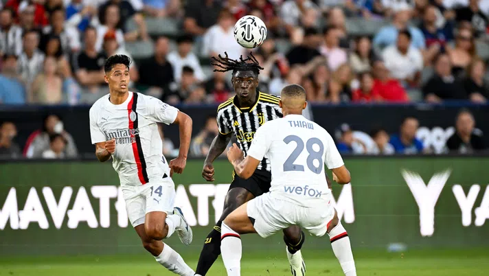 Reijnders Thiaw AC Milan amichevole Juventus-Milan 6-5 dcr precampionato 2023-2024