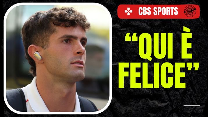 Christian Pulisic (attaccante AC Milan), qui durante una seduta di allenamento a Milanello | Milan News (Getty Images) Christian Pulisic AC Milan allenamento Milanello