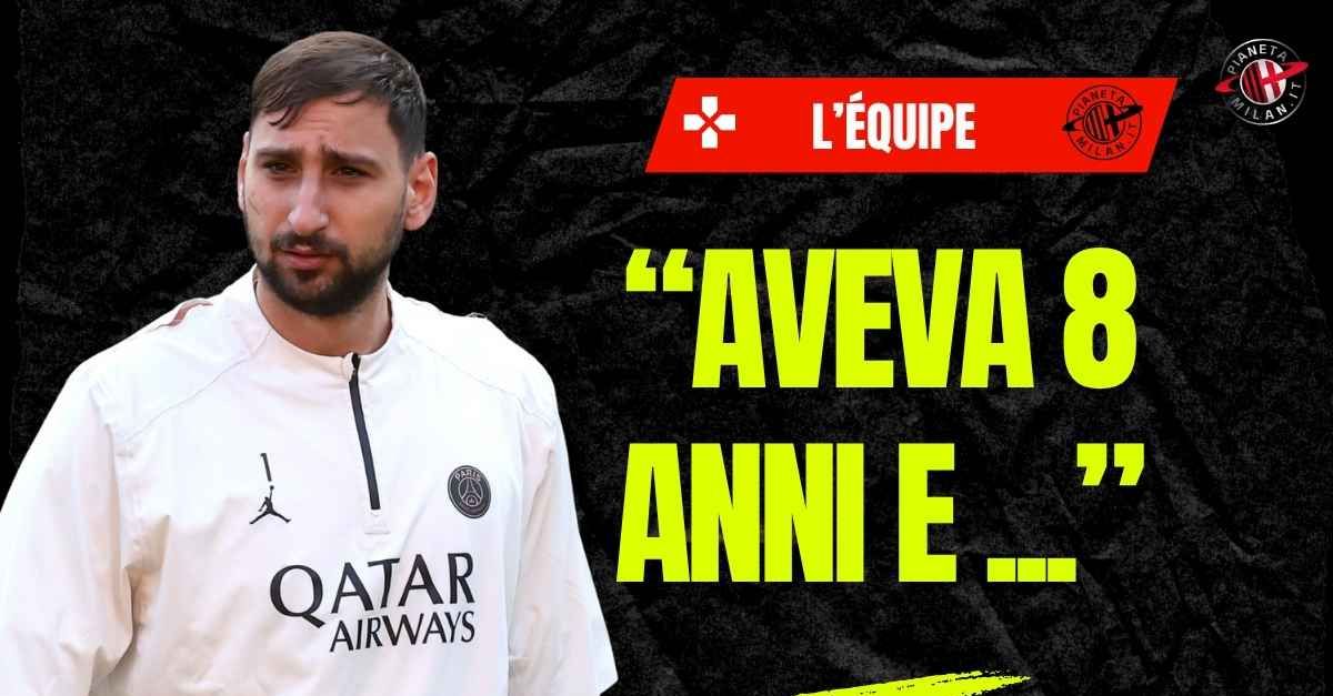 l ex milan donnarumma incredibile già ad 8 anni vi svelo un retroscena