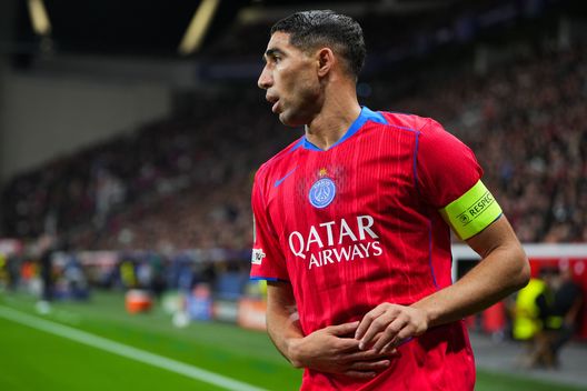 Achraf Hakimi, 26 anni, difensore del Paris Saint-Germain. (Foto di Pau Barrena/Getty Images)