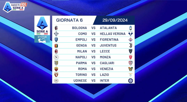 Ecco il calendario della nuova Serie A 2024-25, dalla 1a alla 38a: quando i derby e Juve-Napoli- immagine 7
