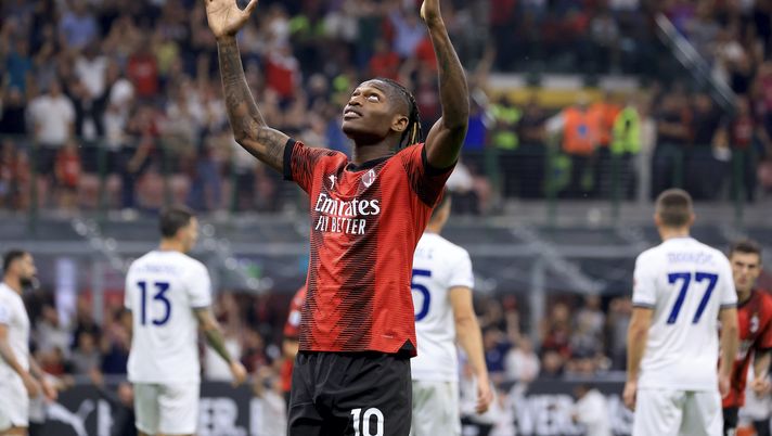 Rafael Leao AC Milan Milan-Lazio 2-0 Serie A 2023-2024