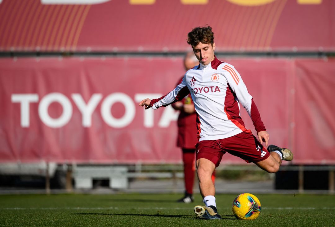 Roma, secondo allenamento dell’anno: Dovbyk torna in gruppo – FOTO GALLERY - immagine 61