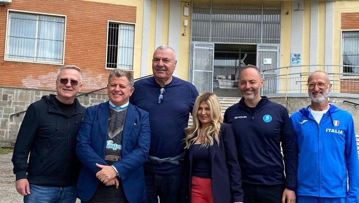 Napoli Basket, Repesa in visita a S. Sebastiano al Vesuvio: “Cogliete le opportunità” - immagine 1