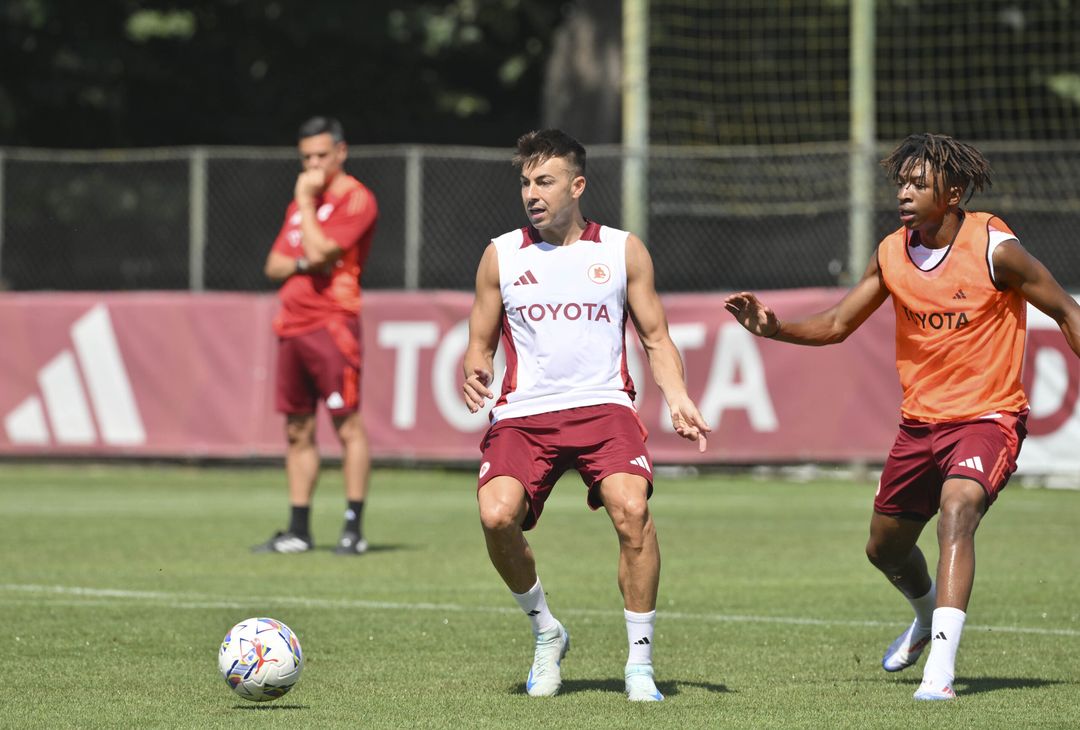Roma al lavoro a Trigoria: c’è Soulé – FOTO GALLERY - immagine 27