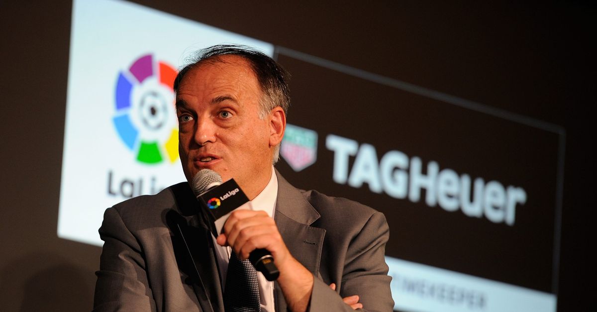 Liga, Tebas contro il Real Madrid: “Basta pressioni TV sugli arbitri!” Liga, Tebas contro il Real Madrid: “Basta pressioni TV sugli arbitri!”
