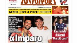 PRIMA PAGINA TUTTOSPORT OGGI: “Anche il Napoli2 è travolgente”