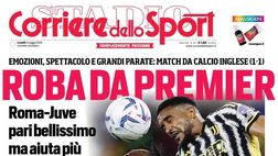 PRIMA PAGINA CORRIERE DELLO SPORT OGGI: “Napoli, l’occasione di mastro Lindstrom”