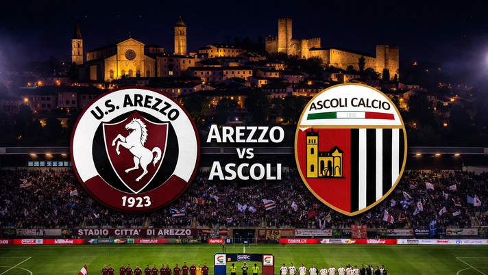Arezzo-Ascoli: probabili formazioni e streaming gratuito del match di Serie C Arezzo-Ascoli: probabili formazioni e streaming gratuito del match di Serie C - immagine 1