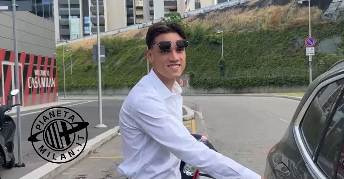 VIDEO – Le prime parole di Ricci dopo la firma: “Contentissimo, Forza Milan!”
