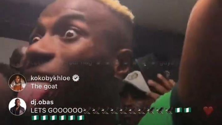 VIDEO Nigeria in finale di Coppa d’Africa, Osimhen: “La porteremo a casa!” - immagine 1