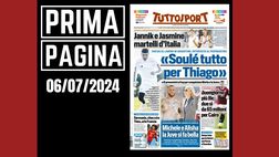 Prima pagina Tuttosport: Euro24, Germania choc e ira