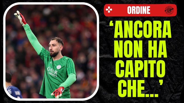 Gianluigi Donnarumma portiere PSG ex Milan