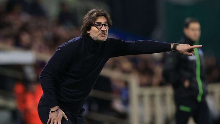 FLORENCE, ITALY - JANUARY 27: Head coach Paolo Vanoli manager of ACF Fiorentina reacts during of the Coppa Italia match between of ACF Fiorentina and of Como 1907 at Stadio Artemio Franchi on January 27, 2026 in Florence, Italy. (Photo by Gabriele Maltinti/Getty Images) Repubblica: “Altro che sfortuna. Fiorentina passiva, non funziona niente” - immagine 1