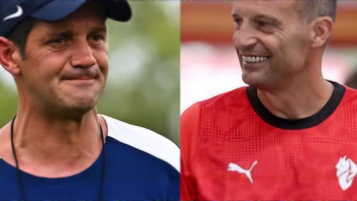 Chivu Allegri Chivu e il primo derby, Allegri e gli ultimi a Milano: è crash test