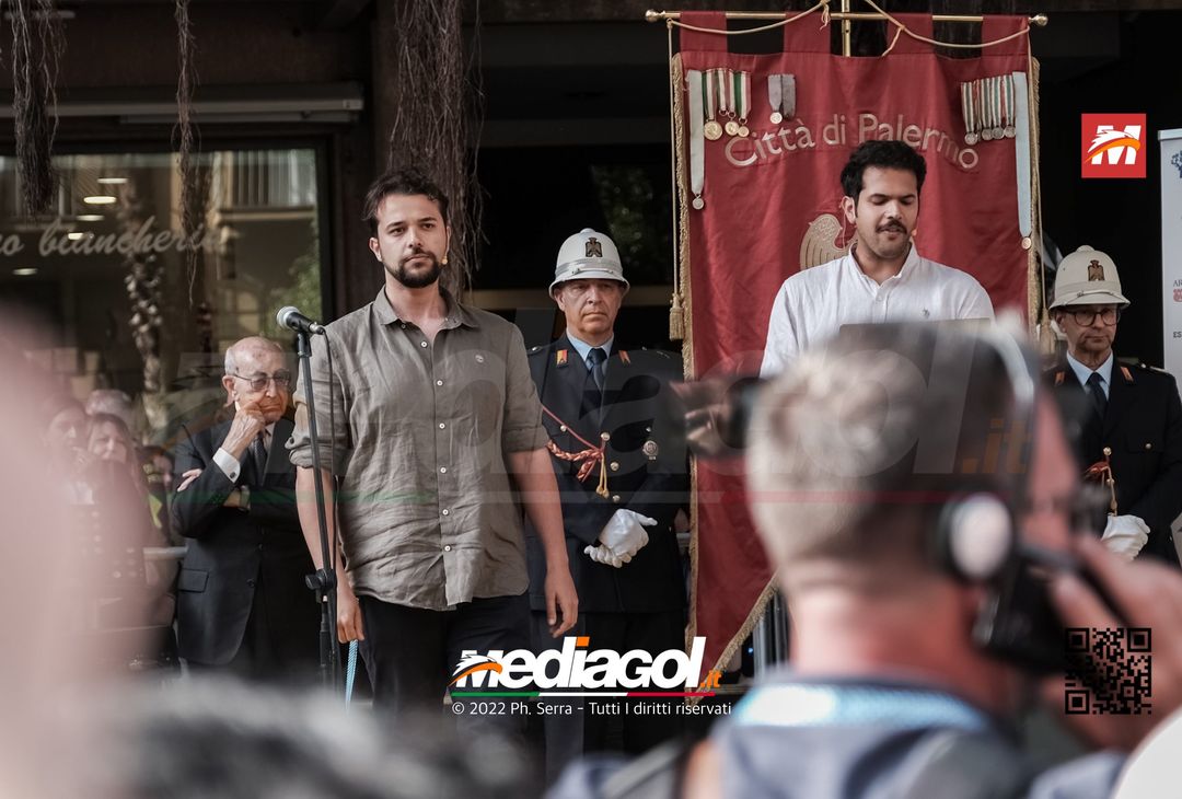 FOTO, 23 maggio: strage di Capaci trent’anni dopo nel ricordo di Falcone - immagine 103