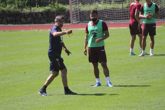 ritiro Santa Cristina 2021 Juric e Rincon ritiro Santa Cristina 2021 Juric e Rincon