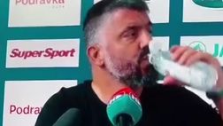 Gattuso pensava fosse acqua: invece era una bevanda a base di cocco…