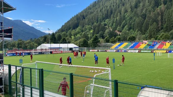 L’allenamento mattutino a Pinzolo: assenti Ilkhan e Linetty- immagine 3