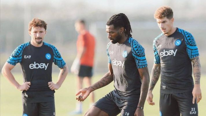 garcia napoli allenamento