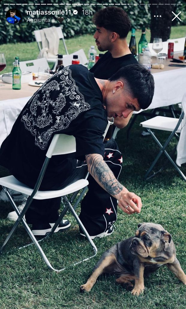 Frosinone, grande festa per compleanno Soulé: presenti anche Dybala e Paredes- immagine 2