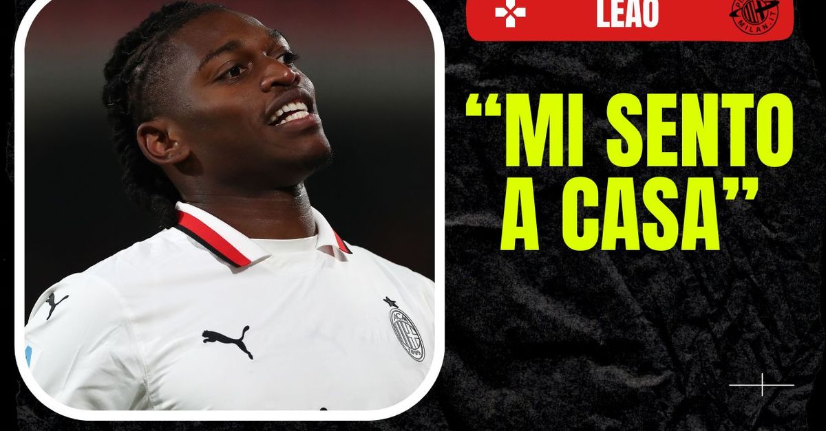 Milan, Leao dichiara il suo amore: “Mi sento a casa. Io e l’Italia coppia perfetta”