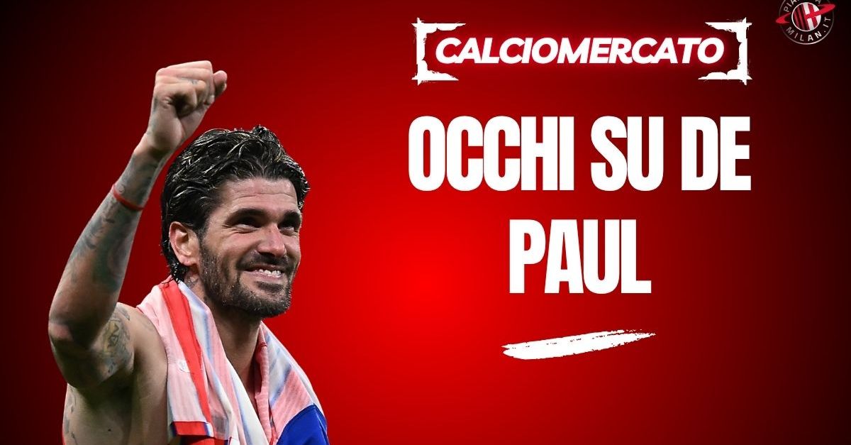 Il Milan sogna De Paul: s’infiamma la corsa al centrocampista dell’Atletico Il Milan sogna De Paul: s’infiamma la corsa al centrocampista dell’Atletico