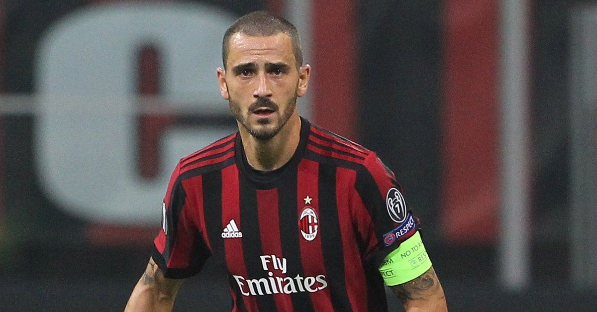 Ex Milan, Bonucci stila la sua top eleven: nessun rossonero presente