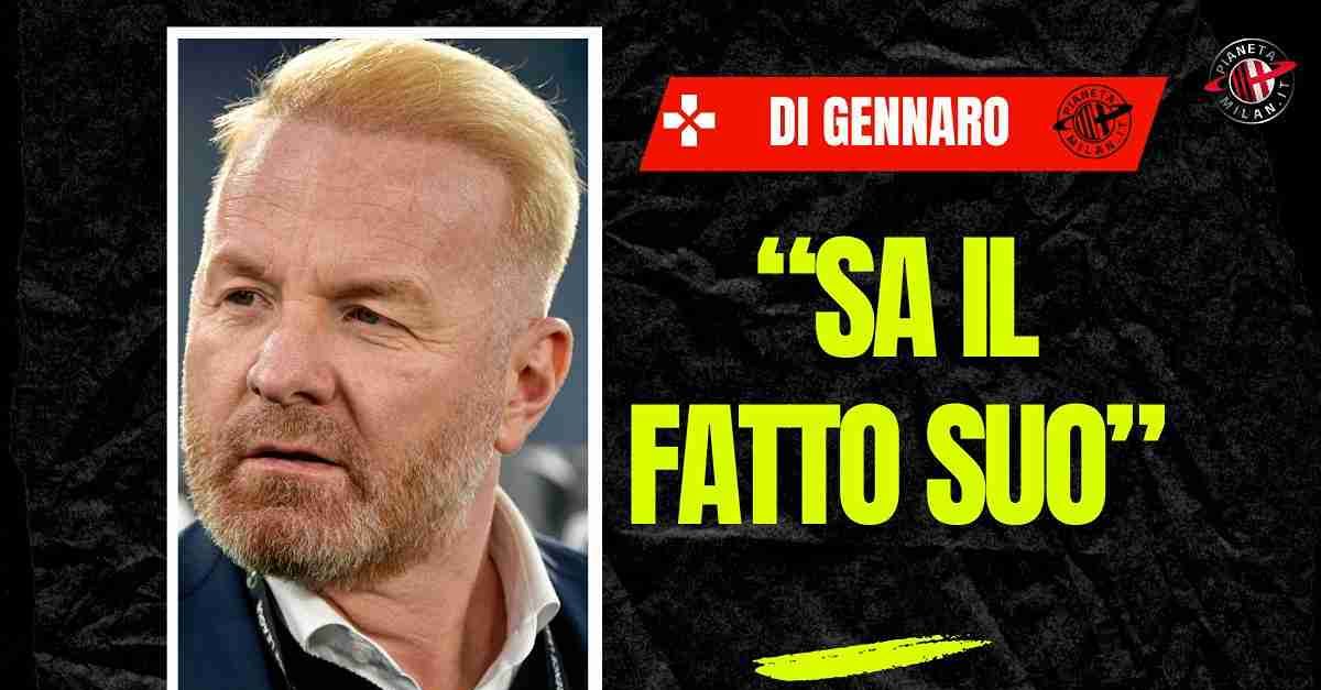 Milan, Di Gennaro: “Tare è un professionista che sa il fatto suo” Milan, Di Gennaro: “Tare è un professionista che sa il fatto suo”