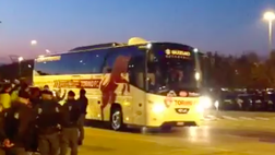 Udinese-Torino, l’arrivo del pullman granata alla Dacia Arena