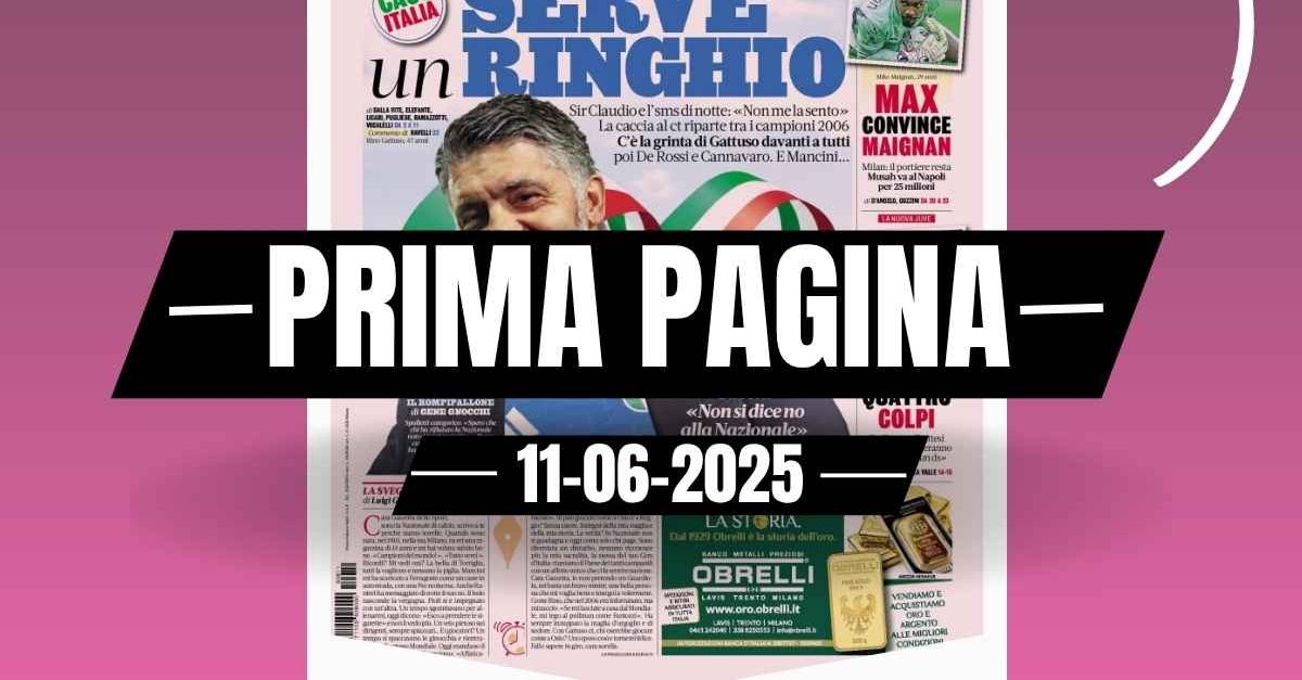 Prima pagina Gazzetta dello Sport: “Milan, Allegri convince Maignan” Prima pagina Gazzetta dello Sport: “Milan, Allegri convince Maignan”