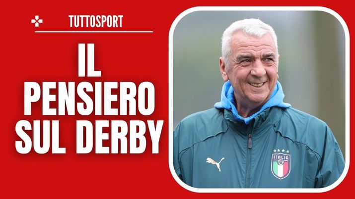 Evaristo Beccalossi (ex Inter) nel derby Inter-Milan 5-1 (Serie A 2023-2024) | News (Getty Images) Evaristo Beccalossi (ex Inter) nel derby Inter-Milan 5-1 (Serie A 2023-2024) | News (Getty Images)