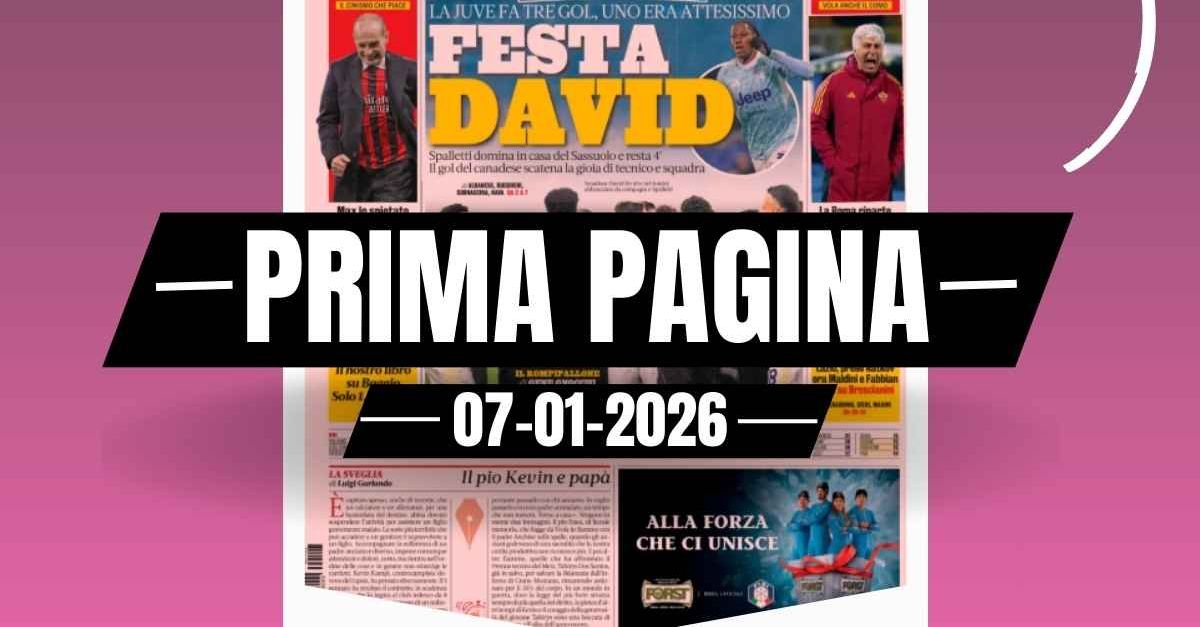 prima pagina gazzetta dello sport allegri spietato milan al primo tiro segnati 12 gol da Pianetamilan.it prima pagina gazzetta dello sport allegri spietato milan al primo tiro segnati 12 gol
