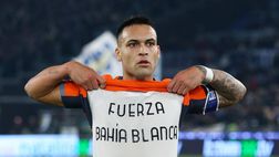 Lautaro, sorpasso a Vieri e Milito: 29 gol in un anno. E dedica a Bahia Bianca