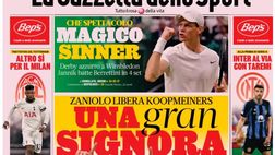 PRIMA PAGINA GAZZETTA DELLO SPORT OGGI: “Il palleggio di Maradona, e a Napoli fu subito amore”